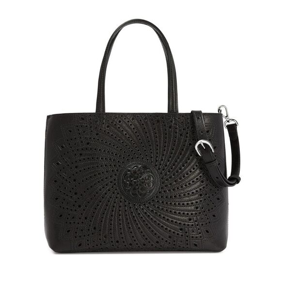 Brighton Fiora Large Tote Black Ferrara La Bellezza Bag Purse Handbag MSRP $685 - Picture 1 of 6